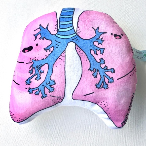 BOUTIQUE lungs anatomy organ plushy Fresh Crayons - Picture 4 of 7